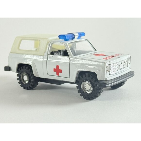 Buddy L Fire Truck Code Red Japan Diecast Rescue Vehicle 1:64 Vintage - Picture 7 of 12